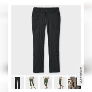 Women's Black, Duluth, Dry on the Fly Outdoor Pants, Size 16